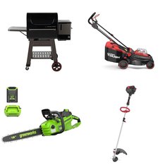 Pallet - 6 Pcs - Trimmers & Edgers, Grills & Outdoor Cooking, Mowers, Hedge Clippers & Chainsaws - Customer Returns - Hyper Tough, Mm, GreenWorks