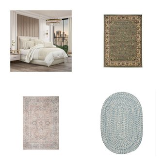 3 Pallets – 229 Pcs – Curtains & Window Coverings, Decor, Rugs & Mats, Pillows – Like New or New Customer Returns – JC Penney