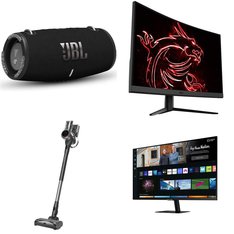 Pallet - 95 Pcs - Microsoft, Monitors, FlashDrives/SD/Storage Media, Over Ear Headphones - Customer Returns - JBL, PDP, PNY, Razer