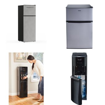 Pallet – 7 Pcs – Refrigerators, Bar Refrigerators & Water Coolers – Customer Returns – Galanz, Primo, Frigidaire, Igloo