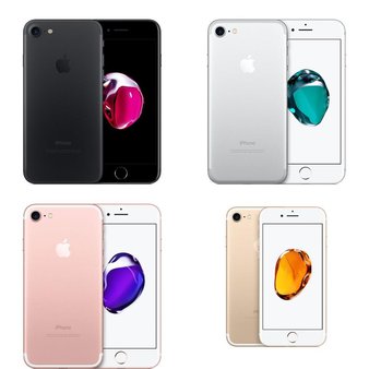 15 Pcs – Apple iPhone 7 – Refurbished (GRADE A – Unlocked) – Models: MN8G2LL/A, MN8K2LL/A, MN8N2LL/A, MN9D2LL/A