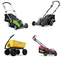 Pallet - 13 Pcs - Trimmers & Edgers, Mowers, Unsorted, Other - Customer Returns - Hyper Tough, GreenWorks, Gorilla Carts