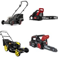 Pallet - 14 Pcs - Hedge Clippers & Chainsaws, Trimmers & Edgers, Other, Mowers - Customer Returns - Hyper Tough, Ozark Trail, Gorilla Carts, American Lawn Mower Company