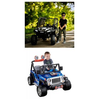 Pallet – 2 Pcs – Outdoor Sports, Vehicles – Customer Returns – Realtree, Power Wheels