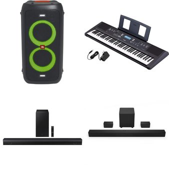 CLEARANCE! 2 Pallets – 47 Pcs – Speakers, Portable Speakers, Monitors, Powered – Customer Returns – VIZIO, Philips, onn., ION Audio