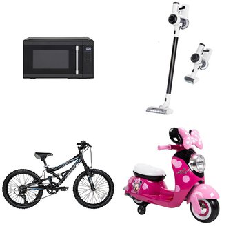Pallet – 17 Pcs – Cycling & Bicycles, Microwaves, Vacuums, Drip Brewers / Perculators – Overstock – Hamilton Beach, Hyper