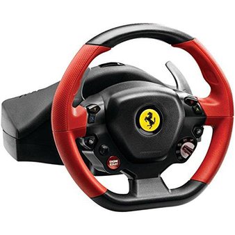 94 Pcs – Thrustmaster 4460105 Ferrari 458 Spider Racing Wheel compatible with Xbox One – Refurbished (GRADE A) – Video Game Controllers