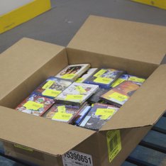 1 Parcel Box - 145 Pcs - DVD Discs - NEW/SEALED Products - Walmart