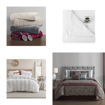 Pallet – 28 Pcs – Bedding Sets – Like New – Madison Park, 510 Design, Casual Comfort, Micro Flannel