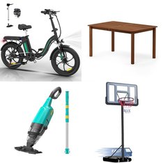 Pallet - 9 Pcs - Unsorted, Patio, Outdoor Sports, Camping & Hiking - Customer Returns - SEGMART, Furinno, Colorway, Vecukty