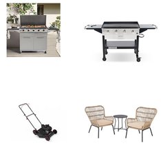 Pallet - 9 Pcs - Patio, Grills & Outdoor Cooking, Trimmers & Edgers, Rugs & Mats - Customer Returns - Mainstays, Mm, Hart, Nourison
