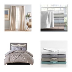 6 Pallets - 1714 Pcs - Curtains & Window Coverings, Rugs & Mats, Decor, Sheets, Pillowcases & Bed Skirts - Like New or New Customer Returns - JC Penney