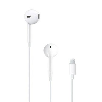 16 Pcs – Apple MMTN2AM/A EarPods with Lightning Connector – Used – Retail Ready
