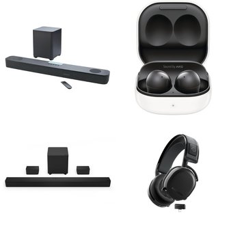 Pallet – 81 Pcs – In Ear Headphones, Speakers, Over Ear Headphones – Customer Returns – Samsung, Philips, Shokz, JBL