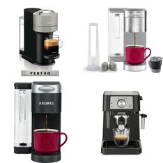 1 Pallet - 55 Pcs - NOT FUNCTIONAL/NOT WORKING/OR MISSING PARTS - Single Cup Brewers (Assume NOTHING Works) - Walmart