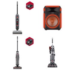Pallet - 20 Pcs - Vacuums, Portable Speakers - Customer Returns - Hoover, Monster