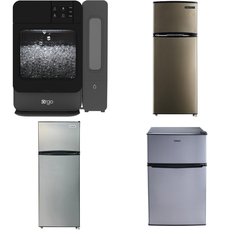 Pallet - 7 Pcs - Refrigerators, Bar Refrigerators & Water Coolers, Freezers, Electric - Customer Returns - Galanz, Frigidaire, HISENSE, Thomson