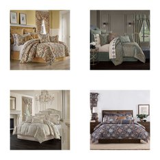 6 Pallets - 380 Pcs - Curtains & Window Coverings, Bedding Sets, Rugs & Mats, Sheets, Pillowcases & Bed Skirts - Like New or New Customer Returns - JC Penney