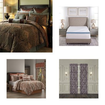 6 Pallets – 585 Pcs – Decorations & Favors, Rugs & Mats, Curtains & Window Coverings, Kitchen & Dining – Like New or New Customer Returns – JC Penney