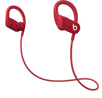 25 Pcs – Beats by Dr. Dre Powerbeats High-Performance Wireless Red In Ear Headphones MWNX2LL/A – Refurbished (GRADE A)