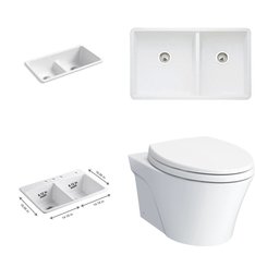 Pallet - 16 Pcs - Kitchen & Bath Fixtures, Hardware - Customer Returns - Kohler, ProFlo, Toto, Blanco