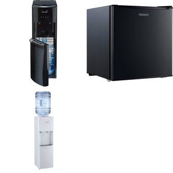 Pallet – 13 Pcs – Bar Refrigerators & Water Coolers – Customer Returns – Primo Water, Galanz