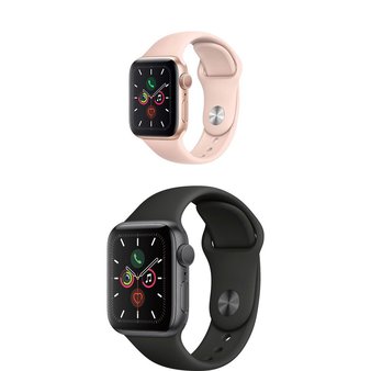 10 Pcs – Apple Watch – Series 5 – 40MM – Refurbished (GRADE A) – Models: MWV82LL/A, MWV72LL/A