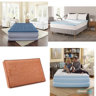 Pallet – 30 Pcs – Covers, Mattress Pads & Toppers, Comforters & Duvets – Customer Returns – Mainstay’s, Beautyrest, American Textile