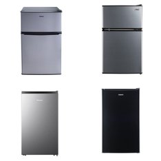 Pallet - 8 Pcs - Refrigerators, Bar Refrigerators & Water Coolers - Customer Returns - Galanz, Arctic King, HISENSE