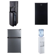 Pallet - 7 Pcs - Bar Refrigerators & Water Coolers, Freezers, Refrigerators - Customer Returns - Primo Water, HISENSE, Primo, Galanz