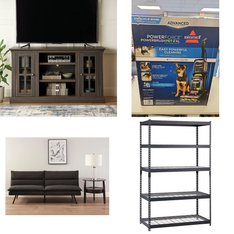 Pallet - 21 Pcs - TV Stands, Wall Mounts & Entertainment Centers, Vacuums, Office, Cleaning Supplies - Overstock - Mainstays, Better Homes & Gardens, Bissell