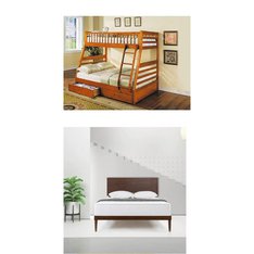 CLEARANCE! Pallet - 8 Pcs - Bedroom, Mattresses - Overstock - Acme