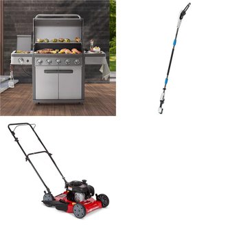 Pallet – 5 Pcs – Grills & Outdoor Cooking, Mowers, Hedge Clippers & Chainsaws – Customer Returns – Mm, Hyper Tough, Hart