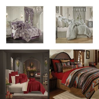 6 Pallets – 337 Pcs – Rugs & Mats, Bedding Sets, Curtains & Window Coverings, Pillows – Like New or New Customer Returns – JC Penney