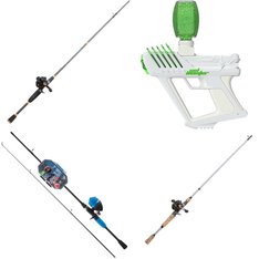 CLEARANCE! 2 Pallets - 241 Pcs - Fishing & Wildlife, Boats & Water Sports, Outdoor Sports, Camping & Hiking - Customer Returns - Ozark Trail, Ready2Fish, Outdoor Angler, Gel Blaster