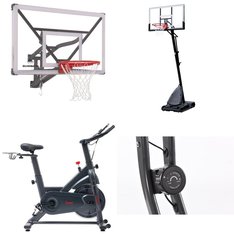 Pallet - 4 Pcs - Exercise & Fitness, Outdoor Sports - Customer Returns - Sunny Health & Fitness, Stamina, Spalding, Silverback