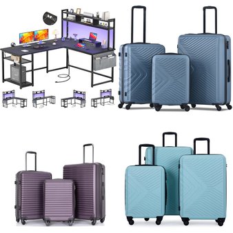 Pallet – 16 Pcs – Unsorted, Luggage, Vacuums, Bedroom – Customer Returns – Travelhouse, INSE, Furinno, Homieasy