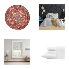 3 Pallets - 465 Pcs - Curtains & Window Coverings, Bath, Bedding Sets, Sheets, Pillowcases & Bed Skirts - Like New or New Customer Returns - JC Penney