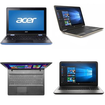 31 Pcs – Laptop Computers – Refurbished (GRADE C) – HP, ACER, DELL, LENOVO