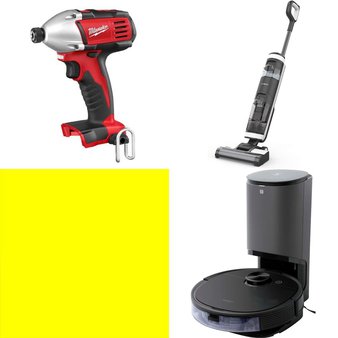 Pallet – 46 Pcs – Vacuums, Deep Fryers, Projector, Air Conditioners – Customer Returns – Tzumi, Insignia, Ion, Honeywell