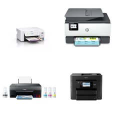 Pallet - 28 Pcs - All-In-One, Inkjet, Microsoft - Customer Returns - HP, EPSON, Canon, Microsoft