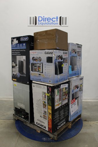 Pallet – 8 Pcs – Bar Refrigerators & Water Coolers – Customer Returns – Galanz