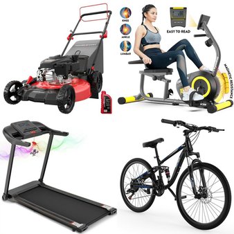 Pallet – 10 Pcs – Cycling & Bicycles, Exercise & Fitness, Fireplaces, Vehicles – Customer Returns – Singlyfire, Fixtech, Funcid, joystar