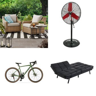 Pallet – 6 Pcs – Living Room, Cycling & Bicycles, Fans, Kitchen & Dining – Overstock – Better Homes & Gardens, Ozark Trail