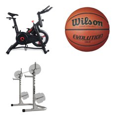 Pallet - 7 Pcs - Exercise & Fitness, Outdoor Sports - Customer Returns - ECHELON, Wilson, FitRx