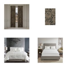 6 Pallets - 1310 Pcs - Curtains & Window Coverings, Decor, Bath, Sheets, Pillowcases & Bed Skirts - Like New or New Customer Returns - JC Penney