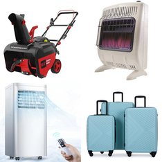 Pallet – 12 Pcs – Luggage, Storage & Organization, Air Conditioners, Heaters – Customer Returns – FCH, Travelhouse, AGLUCKY, Zimtown