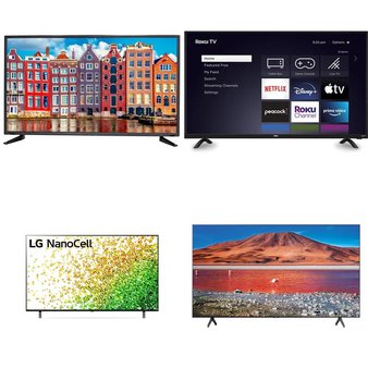 5 Pcs – LED/LCD TVs – Brand New – SCEPTRE, Samsung, LG, RCA