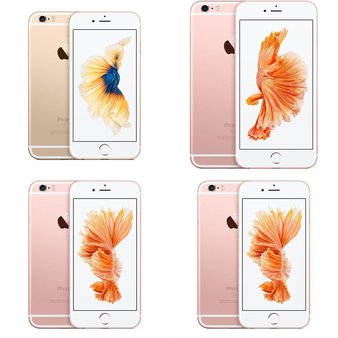 14 Pcs – Apple iPhone 6S – Refurbished (GRADE C – Locked) – Models: 3A510LL/A, 3A511LL/A, MKTA2LL/A, 3A551LL/A