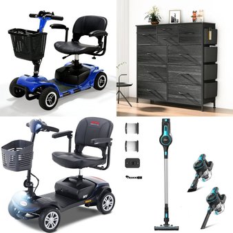Pallet – 5 Pcs – Canes, Walkers, Wheelchairs & Mobility, Unsorted, Bedroom, Vacuums – Customer Returns – SEGMART, Balichun, GIKPAL, INSE